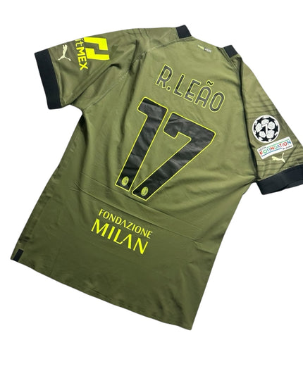 AC Milan Football Shirt Third 2022/2023 R.Leao 17 Ultraweave (XL)