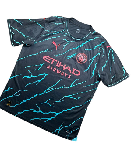 Manchester City 2023/2024 Football Shirt Third (XL)