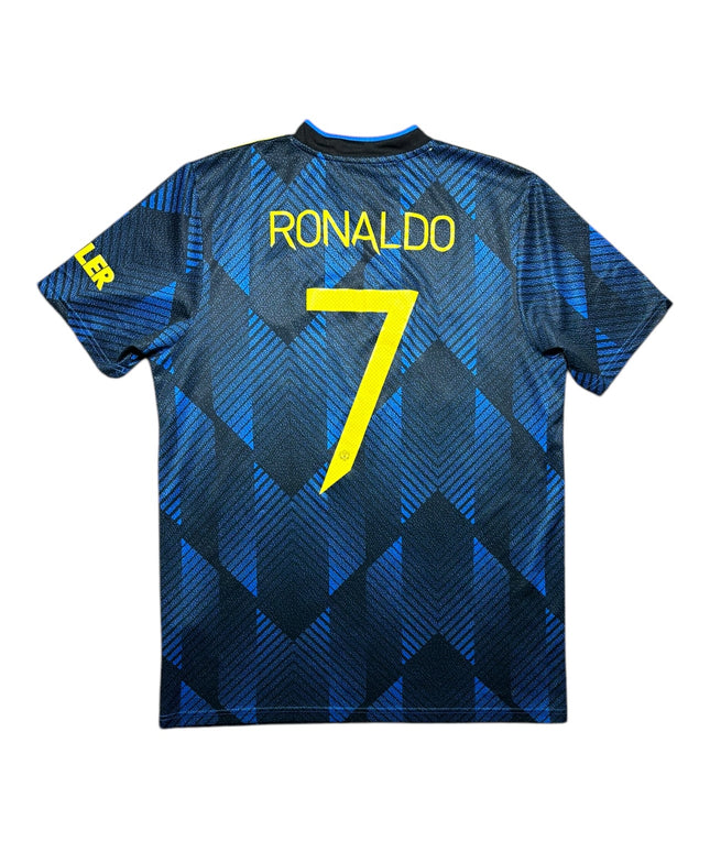 Manchester United Football Shirt 2021/2022 Third Ronaldo 7 UCL (L)