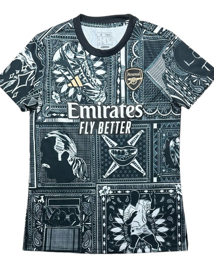 Arsenal Football Shirt X Ian Wright 2023/2024 Pre Match Ladies (M)