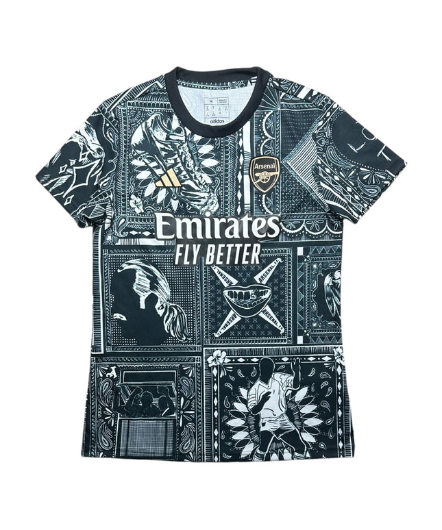 Arsenal Football Shirt X Ian Wright 2023/2024 Pre Match Ladies (M)