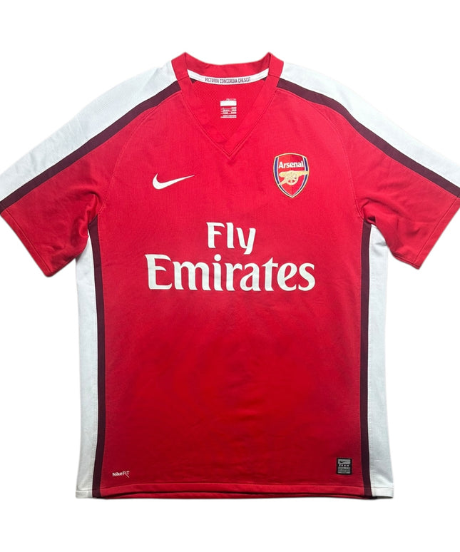 Arsenal Football Shirt 2008/2010 Home Clichy 22 (L)