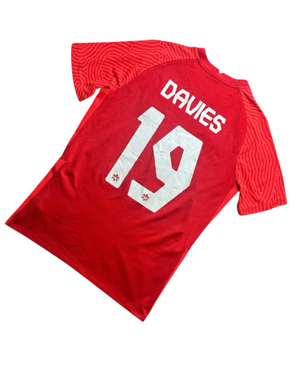 Canada Football Shirt Home 2022/2023 Davies 19 (M)