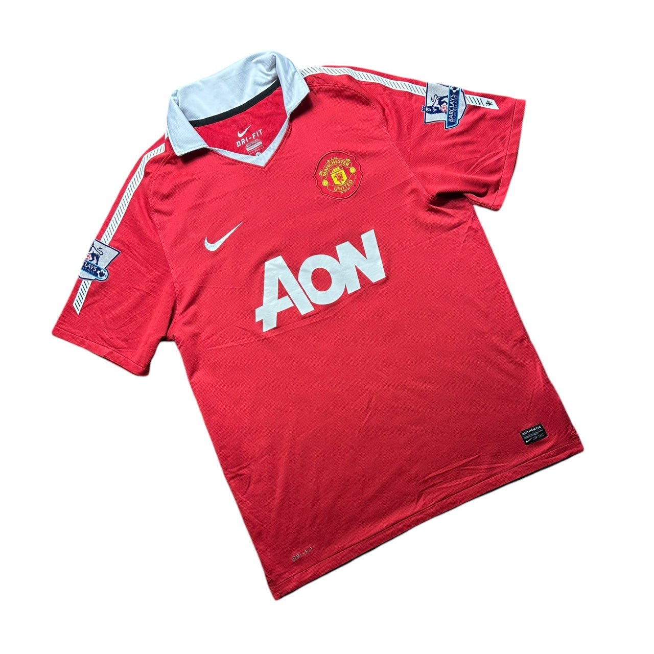 Manchester United Football Shirt 2010/2011 Home Scholes 18 (L)