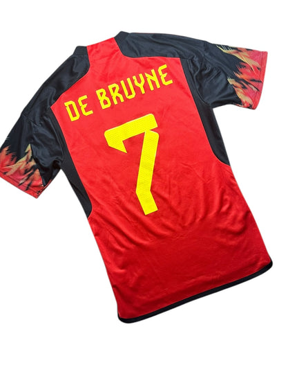 Belgium Football Shirt 2022/2023 Home De Bruyne 7 (S)