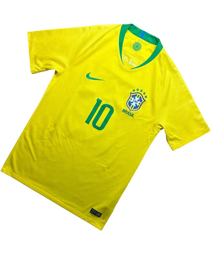 Brazil Football Shirt Home 2018/2019 Neymar 10 (S)