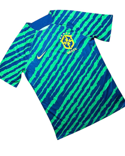 Brazil Football Shirt 2022 Pre Match Shirt (M)