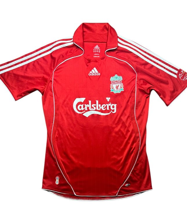 Liverpool Football Shirt 2006/2008 Home Kuyt 18 (M)