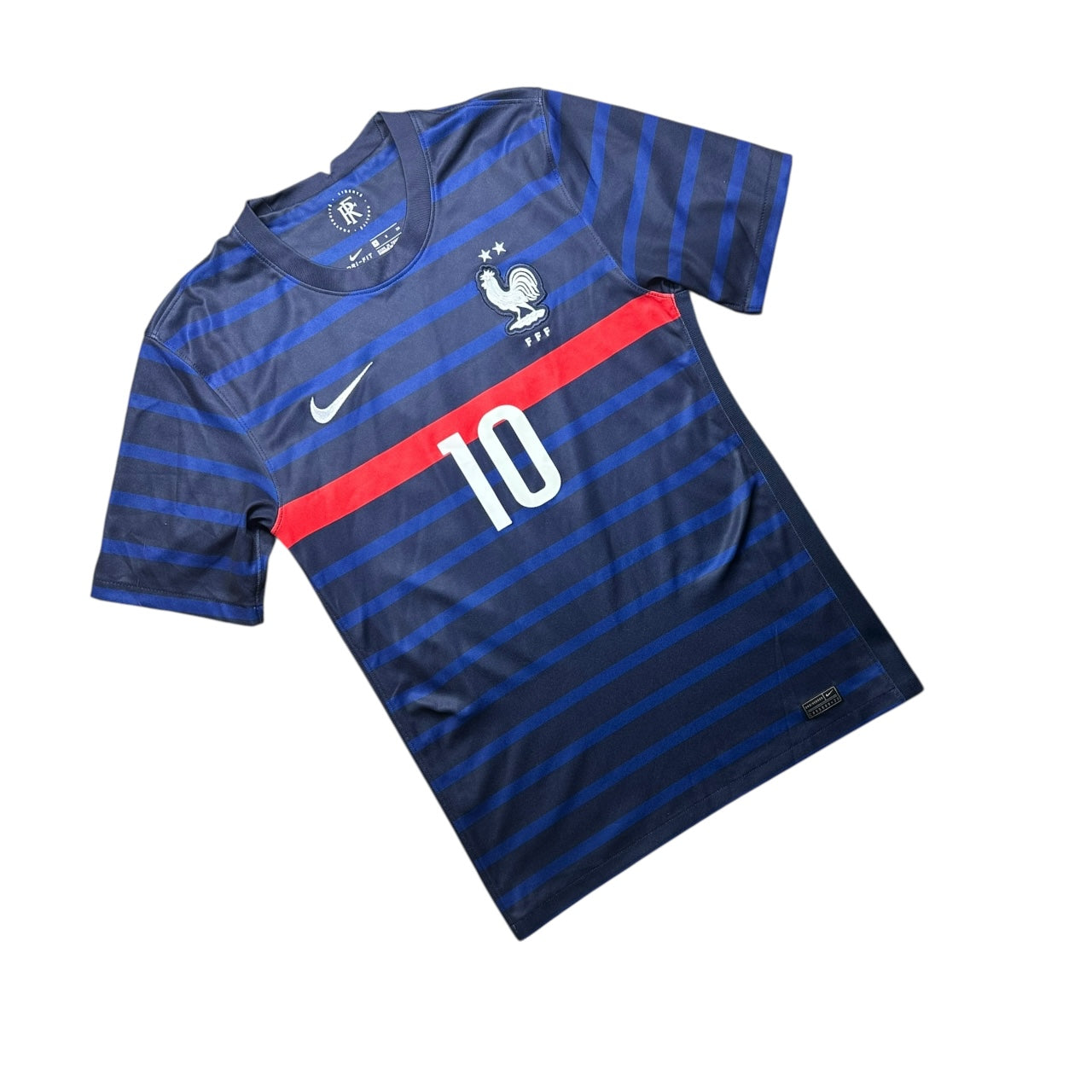 France Football Shirt 2020/2021 Home Mbappe 10 (S)