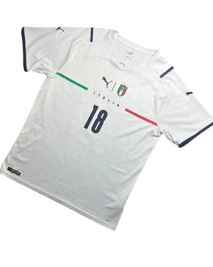 Italy Football Shirt 2021/2022 Away Barella 18 (L)