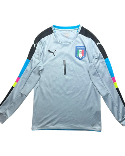 Italy Football Shirt 2016/2017 Goalkeeping Buffon 1 (M)
