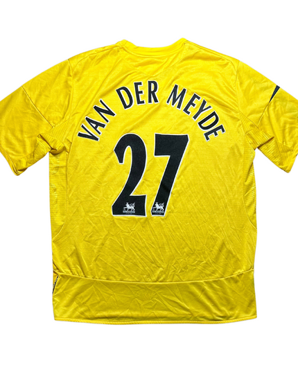 Everton 2005/2006 Third Football Shirt Van Der Meyde (27)