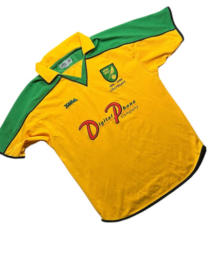 Norwich Football Shirt Home 2001/2003 Centenary (S)