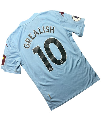 Aston Villa Football Shirt Away 2019/2020 Grealish 10 (M)