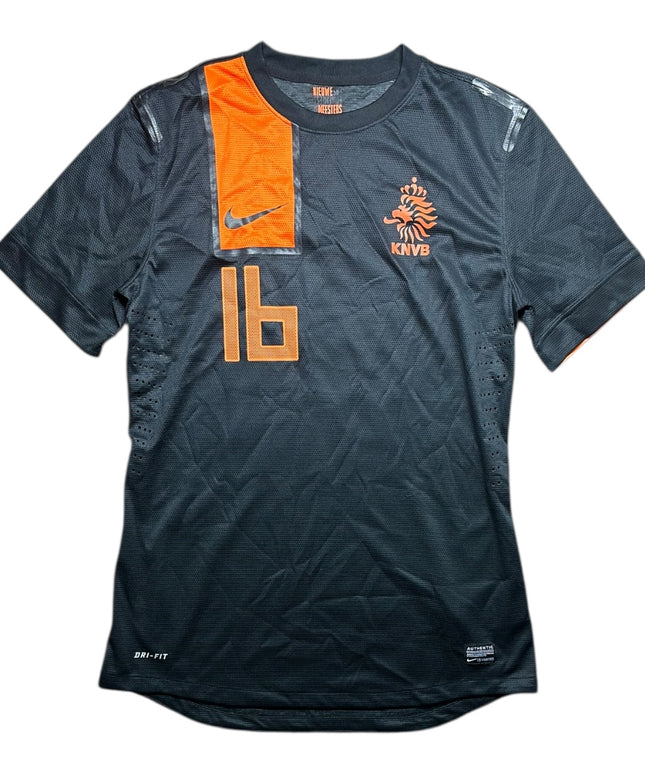 Holland Football Shirt 2012 Euro Player Issue Away V.Persie 16 (L)