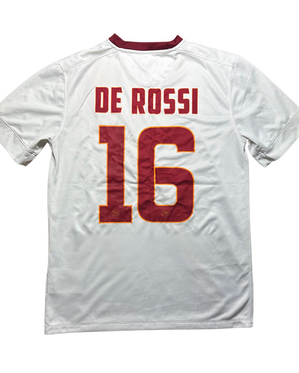Roma 2014/2015 Away Football Shirt De Rossi (16)