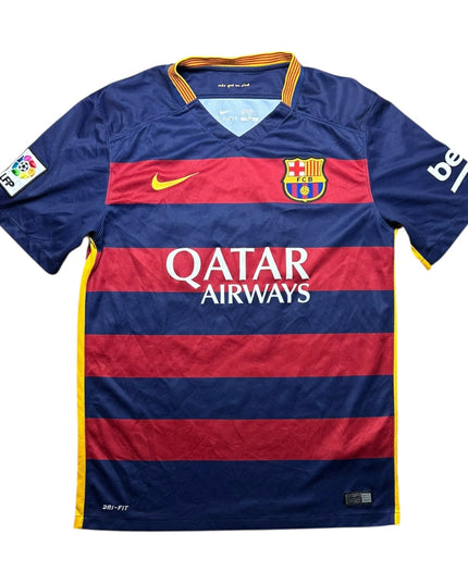 Barcelona Football Shirt 2015/2016 Home Messi 10 (M)