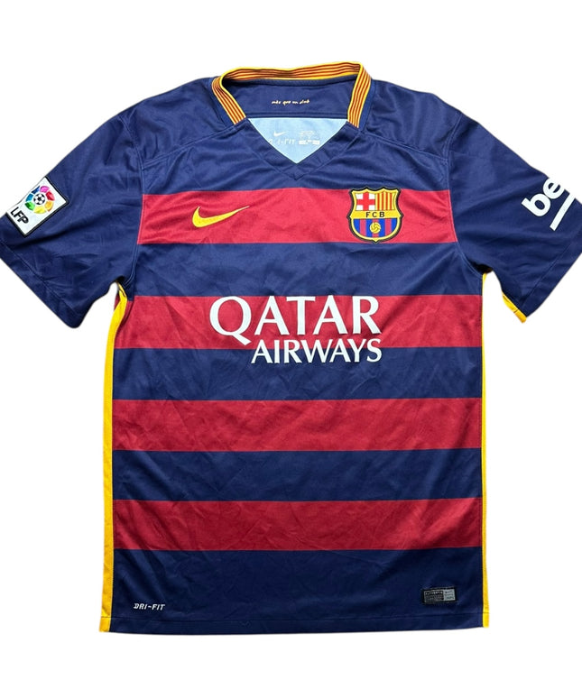 Barcelona Football Shirt 2015/2016 Home Messi 10 (M)