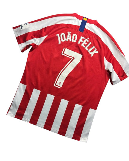 Atletico Madrid Football Shirt Home 2019/2020 Joao Felix 7 (L)
