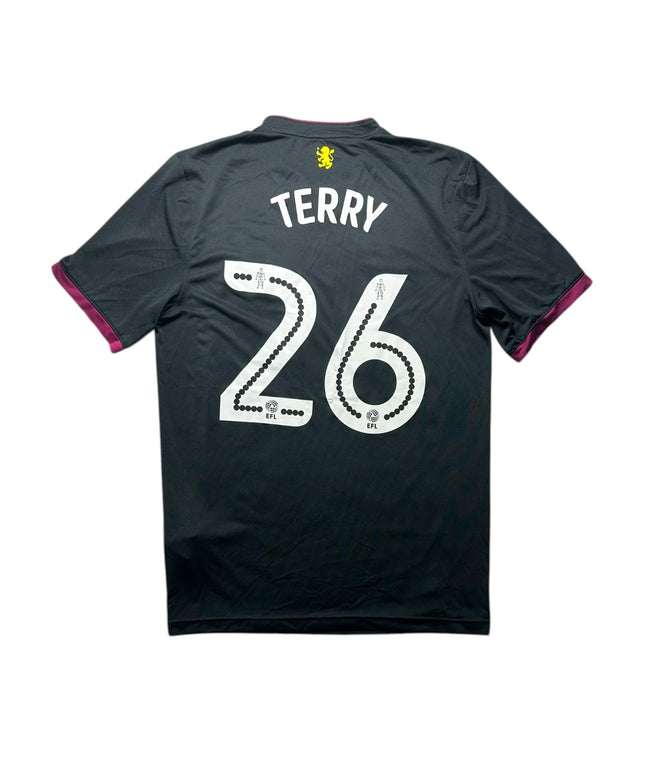 Aston Villa Football Shirt Away 2017/2018 Terry 26 (M)