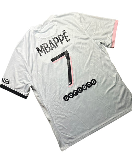 Paris Saint Germain Football Shirt 2021/2022 Away Mbappe 7 (XL)