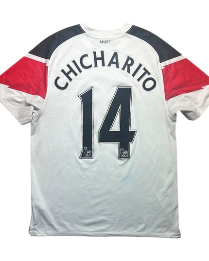 Manchester United Football Shirt Away 2010/2012 Chicharito 14 (L)