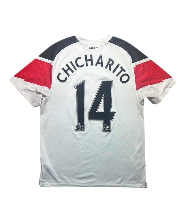 Manchester United Football Shirt Away 2010/2012 Chicharito 14 (L)