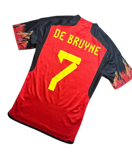 Belgium Football Shirt 2022/2023 Home De Bruyne 7 (S)
