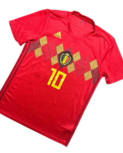 Belgium 2018/2019 Home Football Shirt E.Hazard 10 (M)