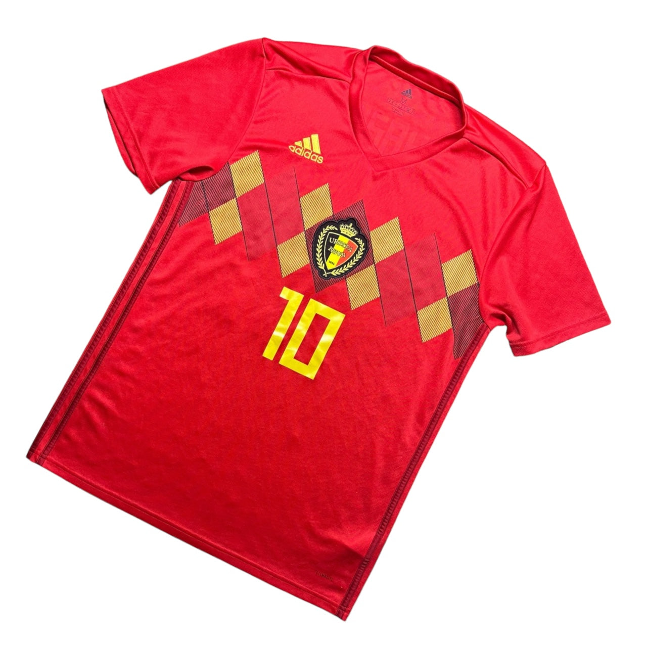 Belgium 2018/2019 Home Football Shirt E.Hazard 10 (M)