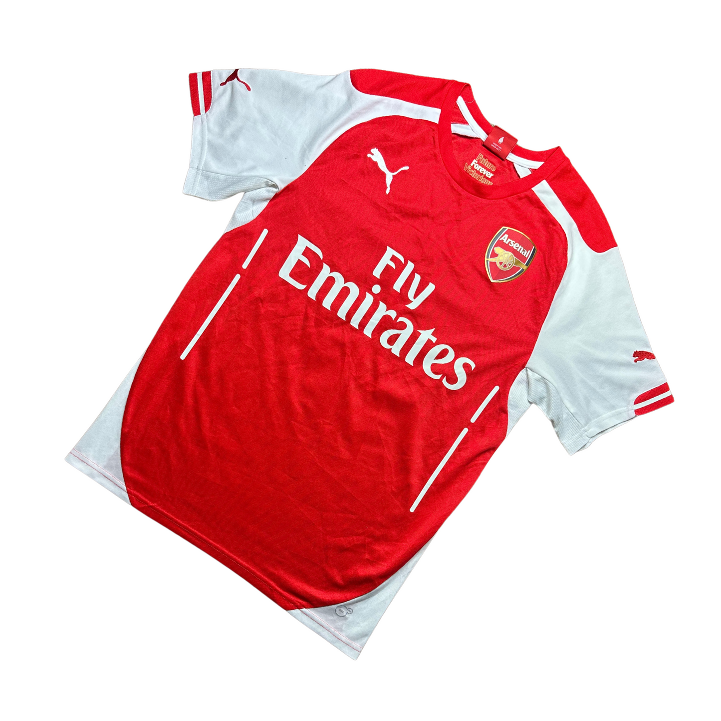 Arsenal 2014/2015 Home Football Shirt Alexis 17 (S)