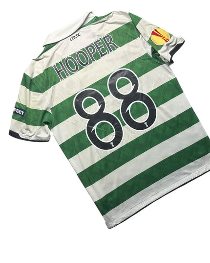 Celtic Football Shirt Home 2010/2012 Hooper 88 Europa League (M)