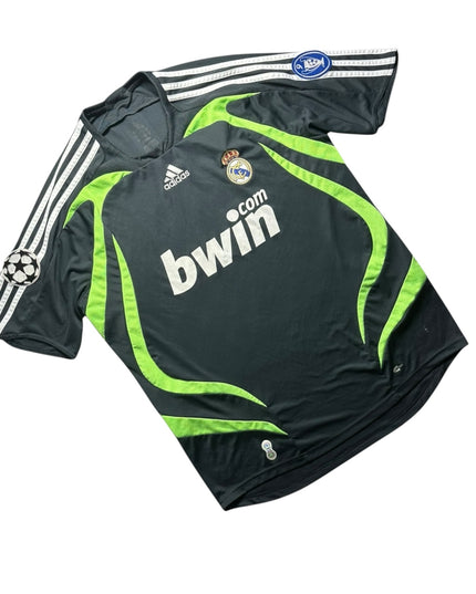Real Madrid Football Shirt 2007/2008 Third UCL (L)