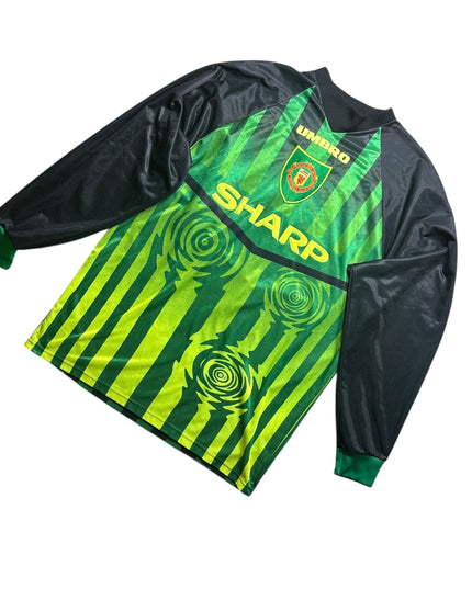 Manchester United Football Shirt 1997/1998 Goalkeeping (XL)