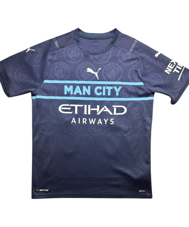 Manchester City Football Shirt 2021/2022 Third De Bruyne 17 (Kids XL)
