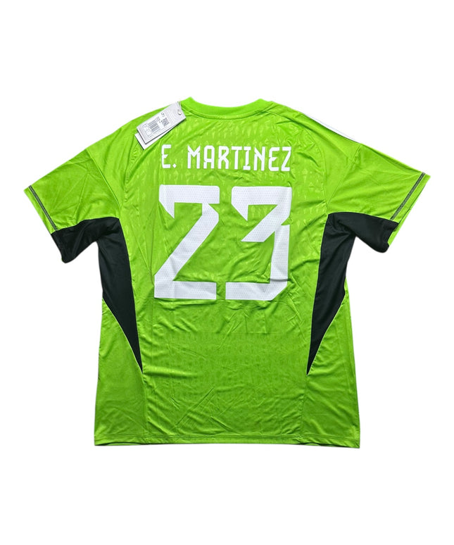 Argentina Football Shirt 2022/2023 Goalkeeping World Cup Final E.Martinez 23 (XL)