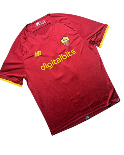 Roma Football Shirt 2021/2022 Home Abraham 9 (L)