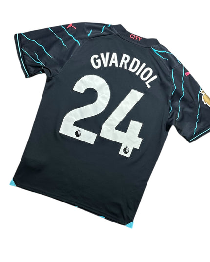 Manchester City Football Shirt 2023/2024 Third Gvardiol 24 (M)
