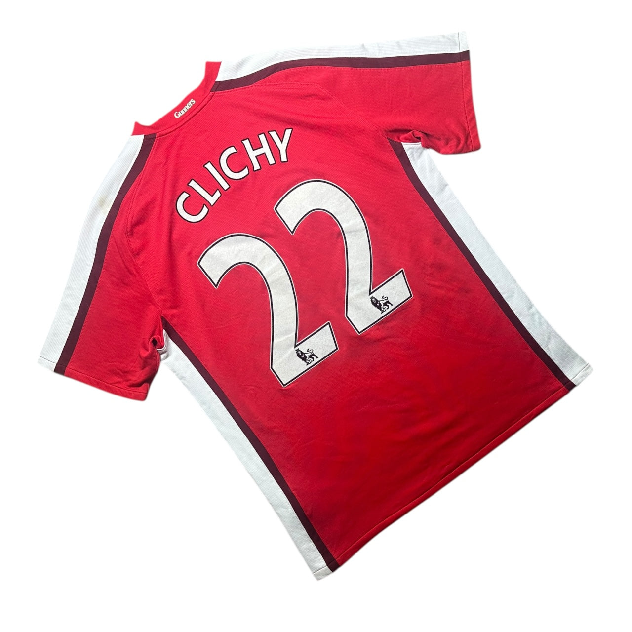 Arsenal Football Shirt 2008/2010 Home Clichy 22 (L)