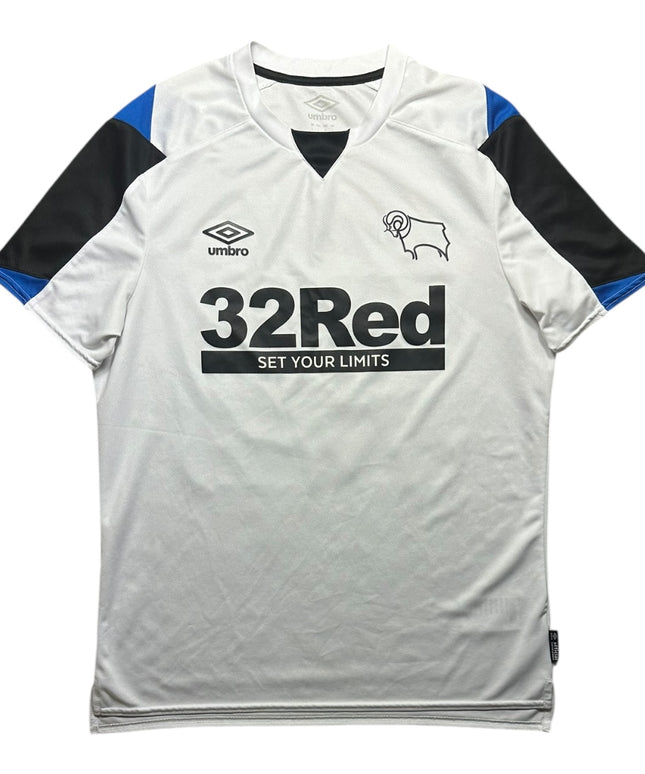Derby County Football Shirt 2021/2022 Home Rooney 32 (L)