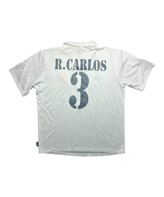 Real Madrid Football Shirt 2001/2002 Home R.Carlos 3 (L)