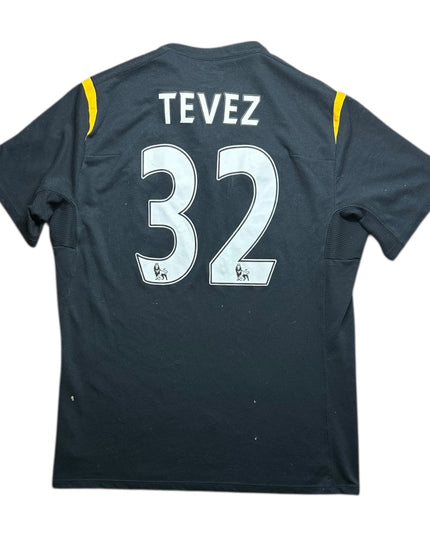 Manchester City Football Shirt 2009/2010 Away Tevez 32 (42”)