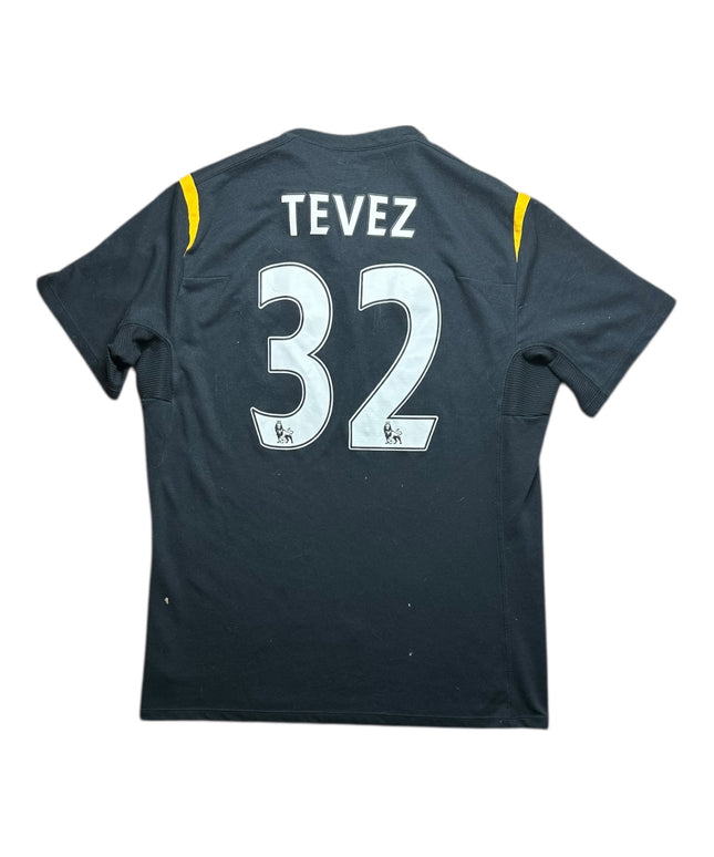 Manchester City Football Shirt 2009/2010 Away Tevez 32 (42”)