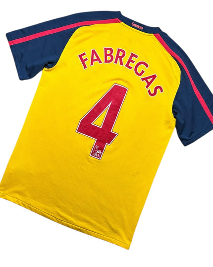 Arsenal Football Shirt 2008/2009 Away Fabregas 4 (S)