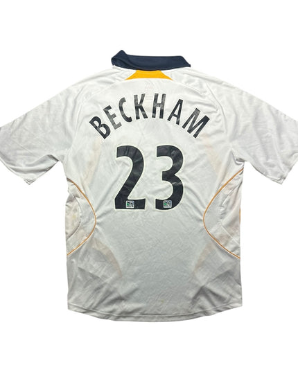 LA Galaxy Football Shirt Home 2008/2009 Beckham 23 (L)