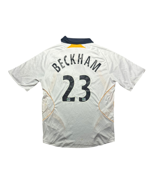 LA Galaxy Football Shirt Home 2008/2009 Beckham 23 (L)