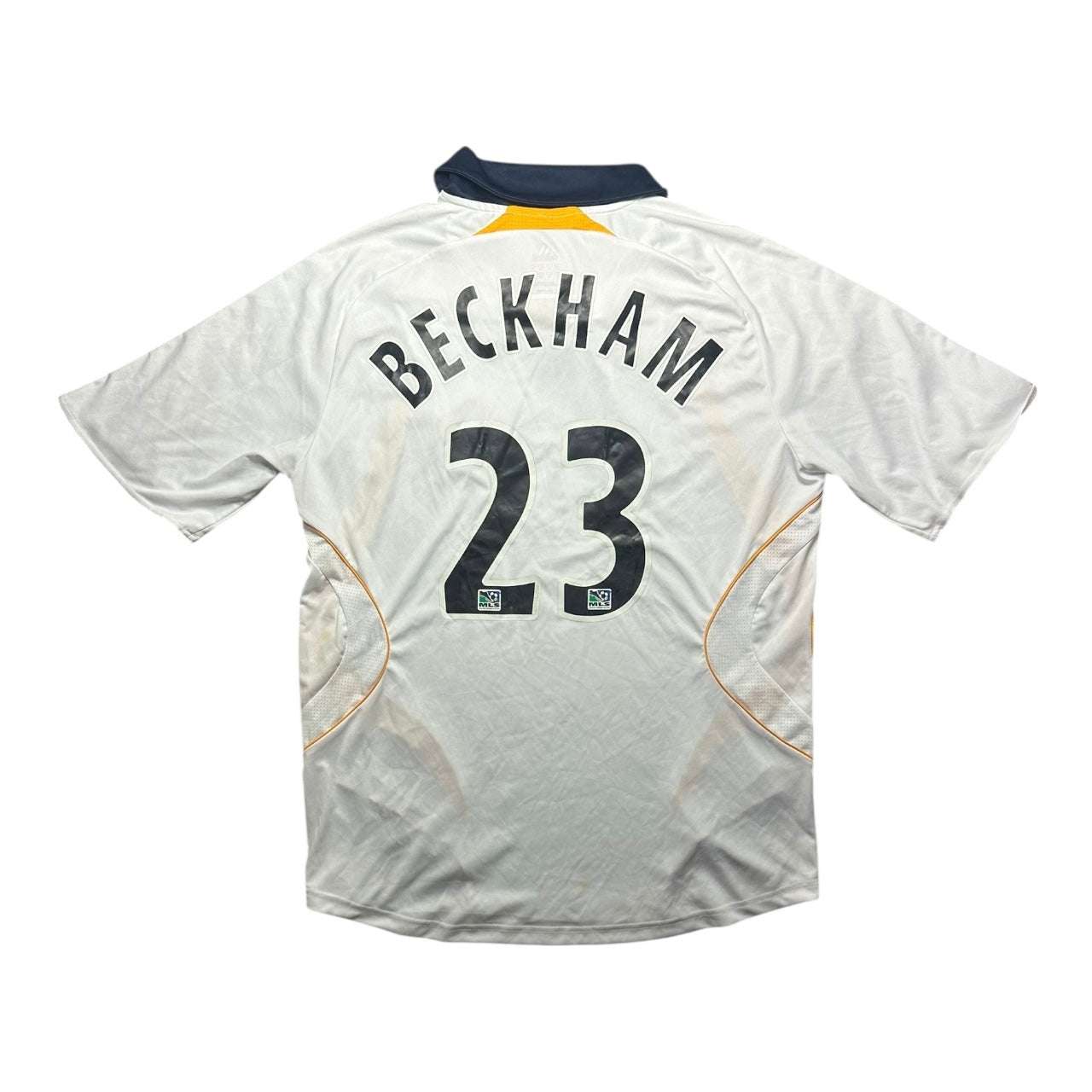 LA Galaxy Football Shirt Home 2008/2009 Beckham 23 (L)