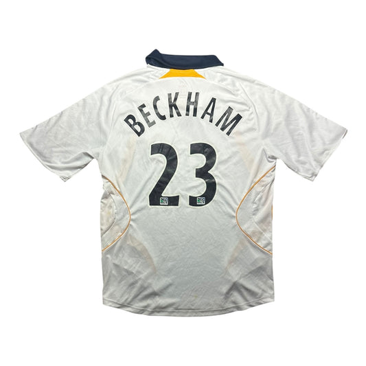 LA Galaxy Football Shirt Home 2008/2009 Beckham 23 (L)