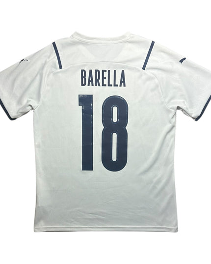 Italy Football Shirt 2021/2022 Away Barella 18 (L)
