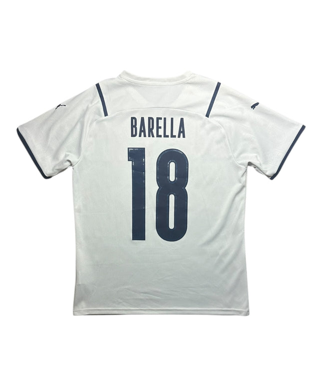 Italy Football Shirt 2021/2022 Away Barella 18 (L)